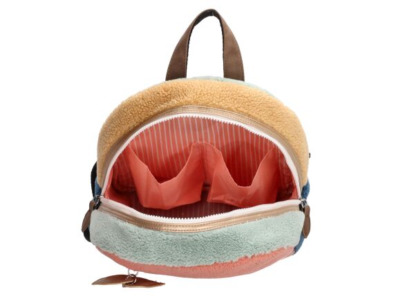 Zebra teddy rugzak M - Multi