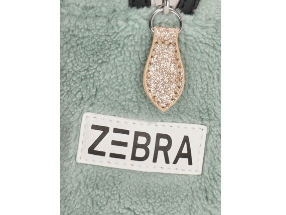 Zebra teddy cat rugzak - Mint