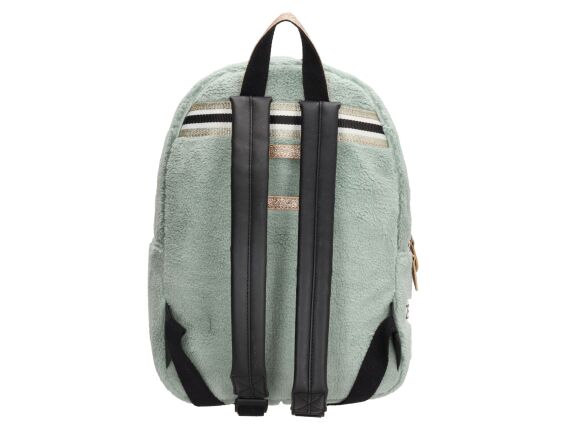 Zebra teddy cat rugzak - Mint