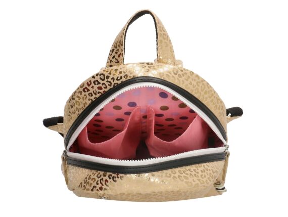 Zebra Girls Rugzak - Gold Leopard - S