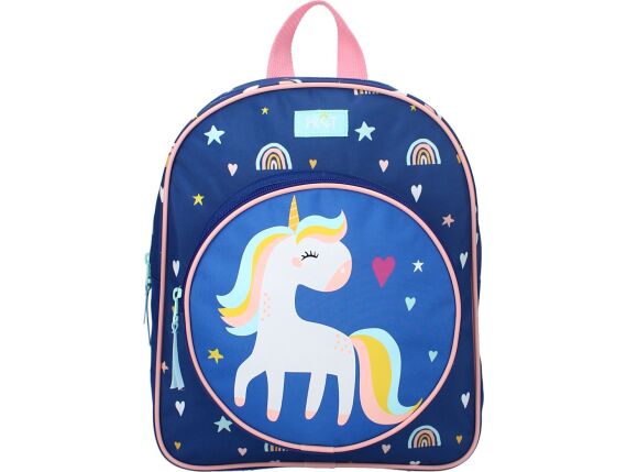 Prêt Collect Kindness Rugzak - Blauw - Eenhoorn