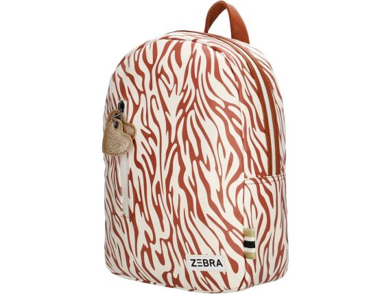 Zebra Trends Kinderrugzak - Zebra bruin